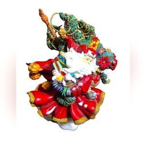 Making Seasons Bright Windswept Magic # 33501 Santa Statue by Peggy Abrams 2005